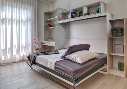 Teen Bedroom Murphy Bed Installation for Small Space Flexibility