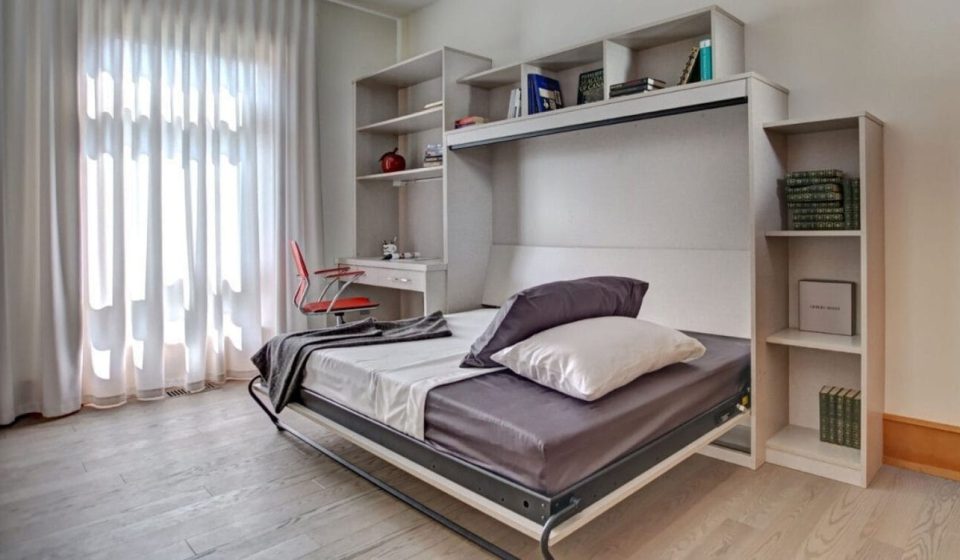 Teen Bedroom Murphy Bed Installation for Small Space Flexibility