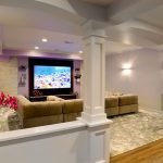 Basement Pole Wrapping Ideas That Hide Structural Columns Beautifully