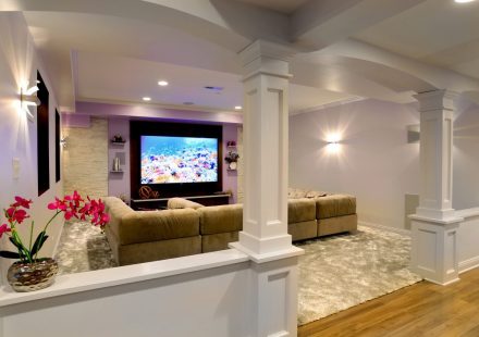 Basement Pole Wrapping Ideas That Hide Structural Columns Beautifully