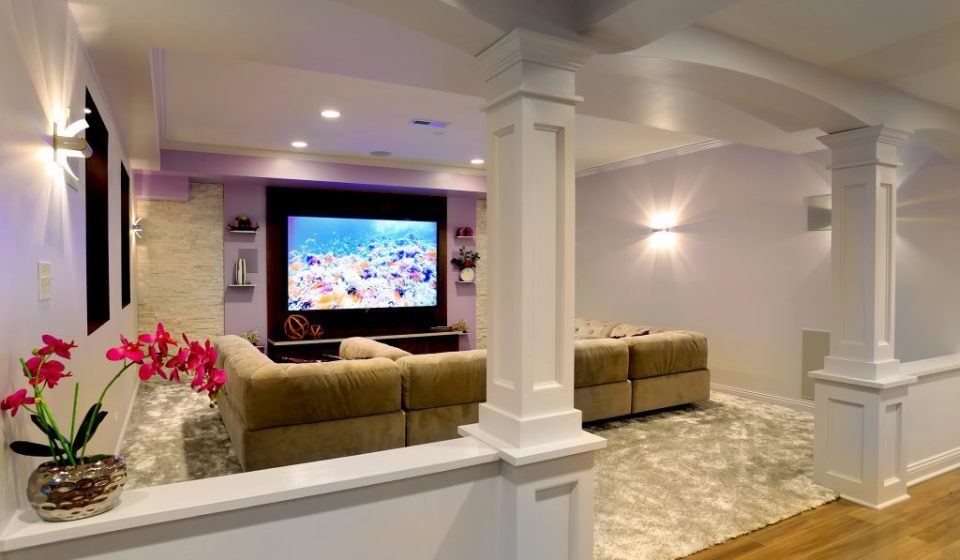 Basement Pole Wrapping Ideas That Hide Structural Columns Beautifully Basement Pole Wrapping Ideas That Hide Structural Columns Beautifully